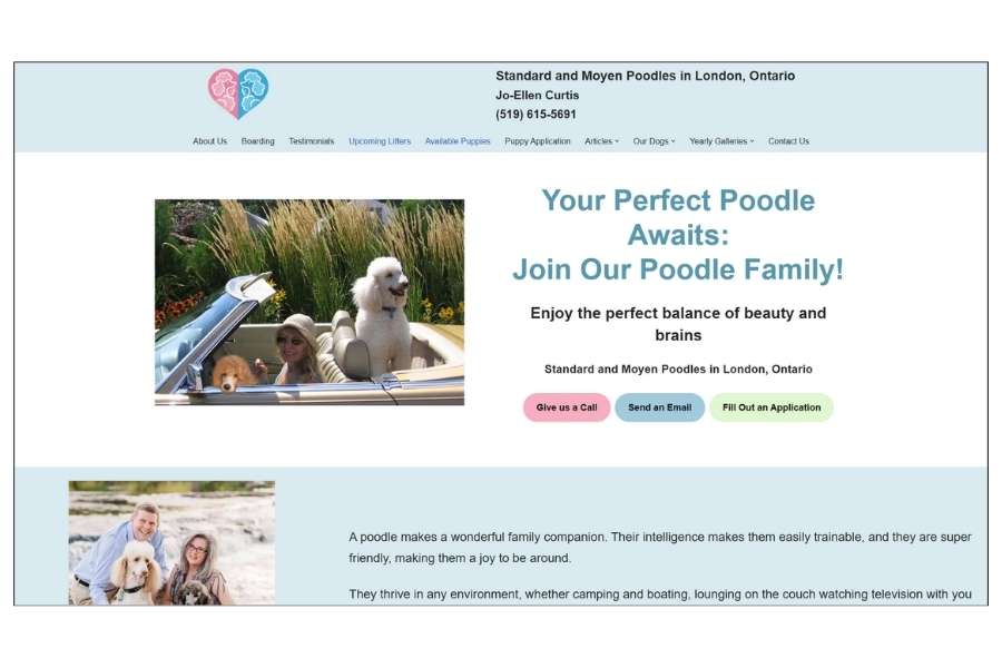 joellenstandardpoodles.com